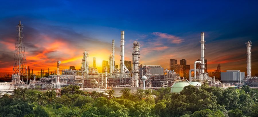 Oil refinery control de acceso para la industria