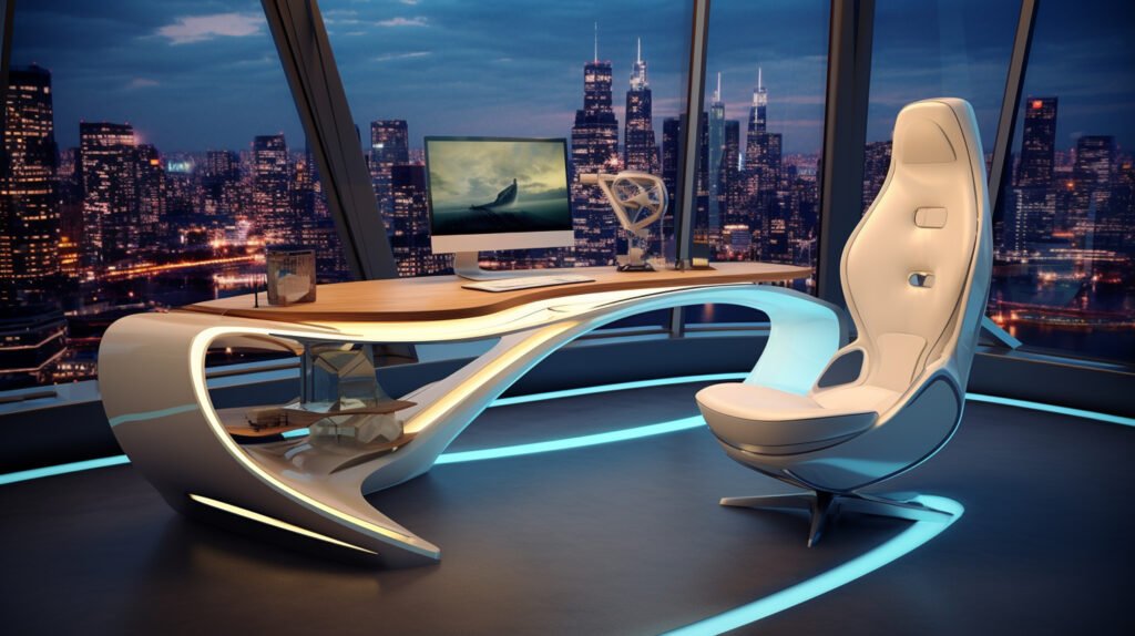 futuristic business environment
