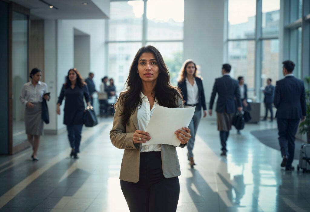 Reforma laboral en México, horas extra y tus derechos en el 2026 1 Mujer preocupada por la reforma laboral en México